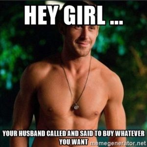 Go ahead an buy what you want HE SAID its ok 😂❤️